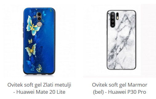 Soft gel zaščitni ovitek za Huawei Soft gel zaščitni ovitek za Huawei