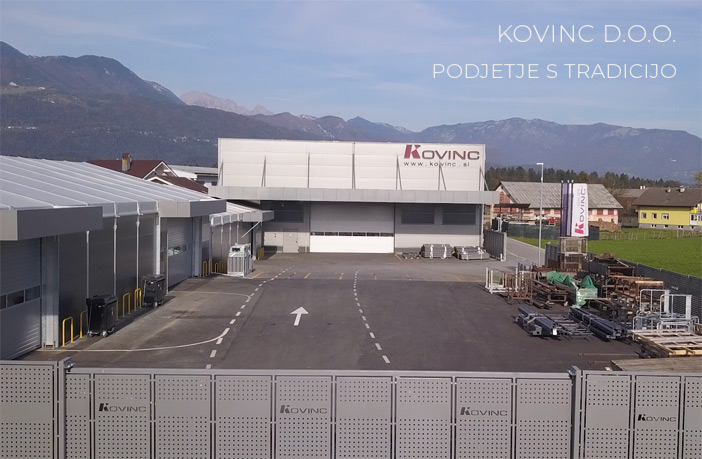 Kovinc: obdelava kovin od leta 1979 Kovinc - podjetje s tradicijo